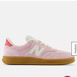 New Balance T500 sneaker Rose Sugar EUC size 7